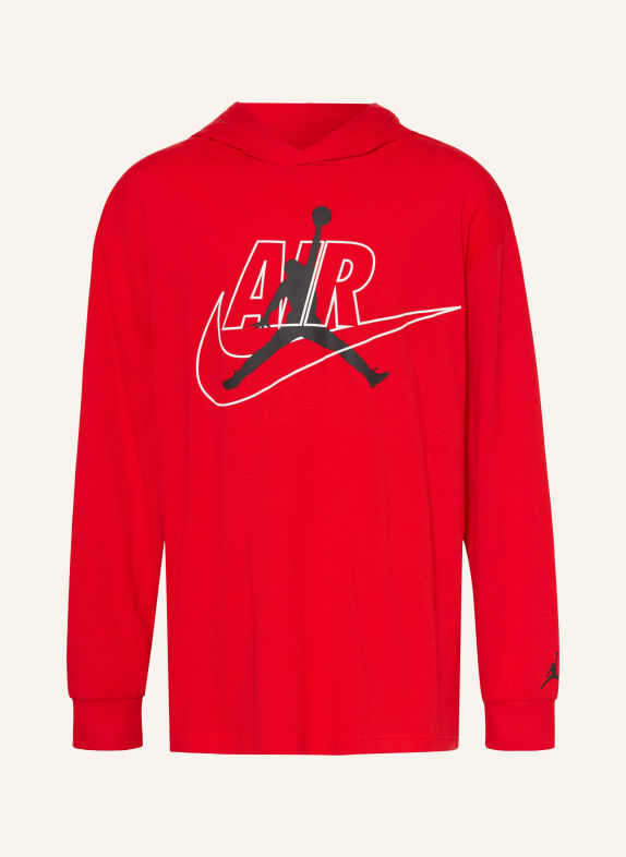 JORDAN Hoodie MJ JUMPMAN AIR RÖD / VIT / SVART