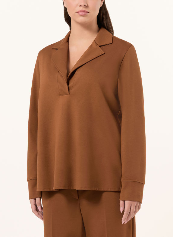 PERSONA MARINA RINALDI Sweatshirt PMRFEROCE COGNAC