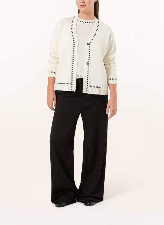PERSONA MARINA RINALDI Gilet PMRALPE BLANC / NOIR