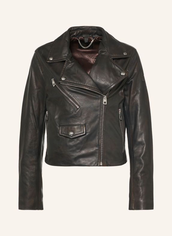 BELSTAFF Lederjacke SIENNA DUNKELBRAUN