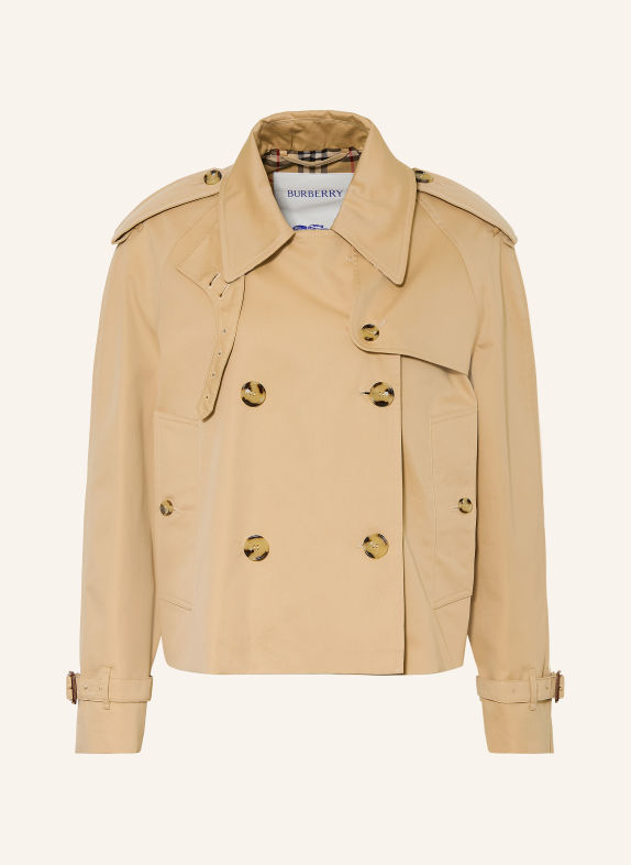 BURBERRY HALTYE Trench coat jacket CAMEL