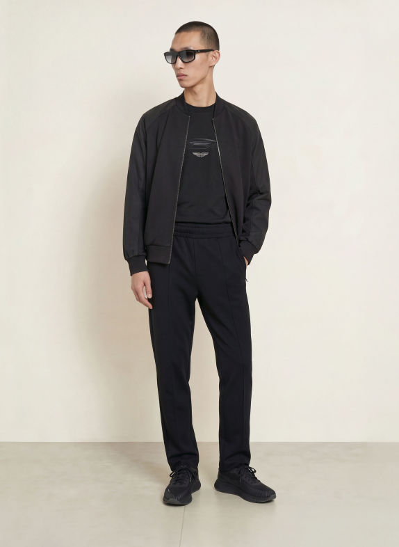 BOSS Hose LEVETE im Jogging-Stil SCHWARZ