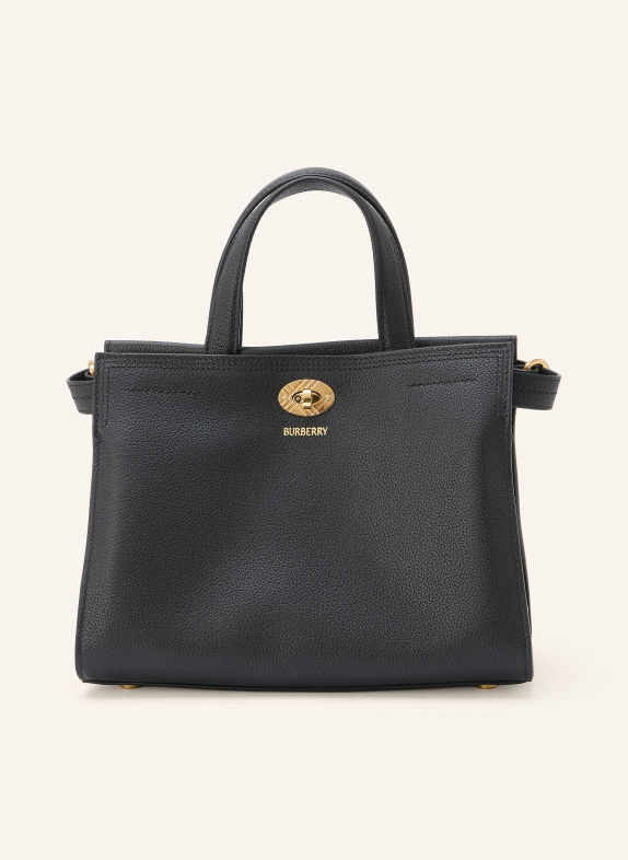 BURBERRY COTSWOLDS Handbag BLACK / BEIGE / RED
