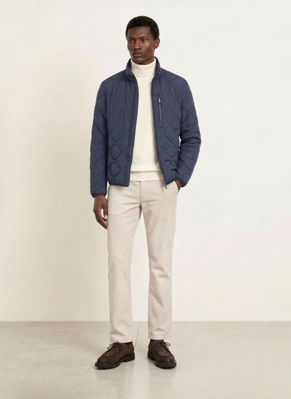 bugatti Gewatteerde jas DONKERBLAUW