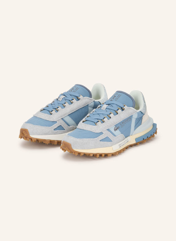LACOSTE Sneaker ELITE ACTIVE BLAU / ECRU / HELLBLAU