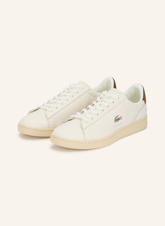 LACOSTE CARNABY SET Sneakers WHITE / BROWN