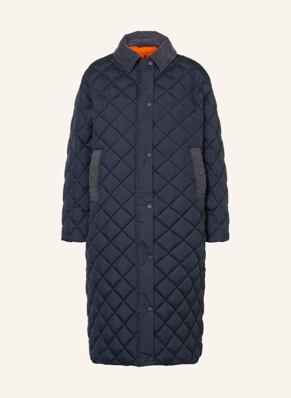 SAVE THE DUCK SADIE Quilted Coat DARK BLUE