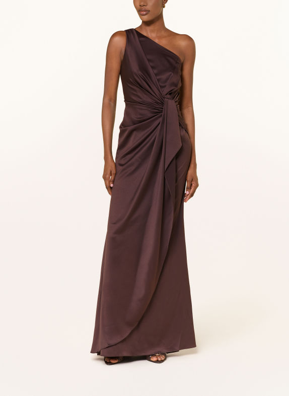 ADRIANNA PAPELL Evening dress DARK BROWN