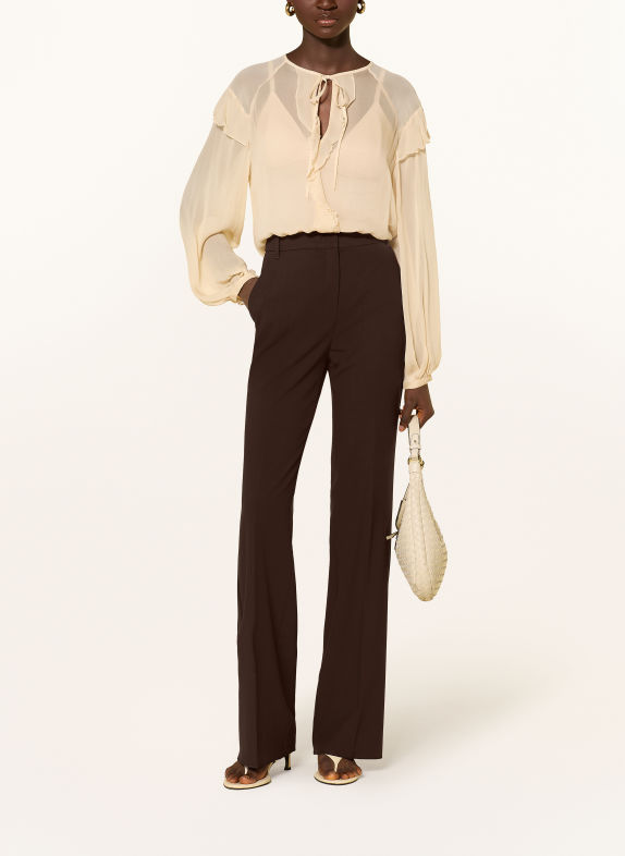 MARELLA Marlenehose DUNKELBRAUN