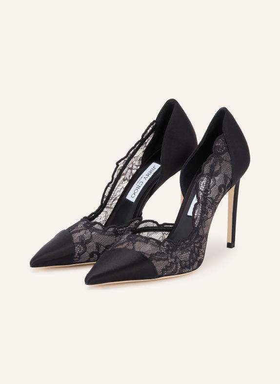 JIMMY CHOO Pumps BRIGITTE 100 SVART