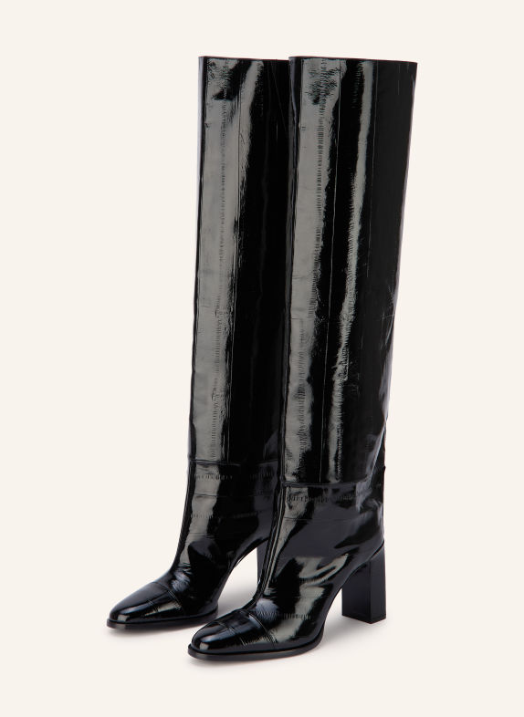 JIMMY CHOO Stiefel CALY 85 SCHWARZ