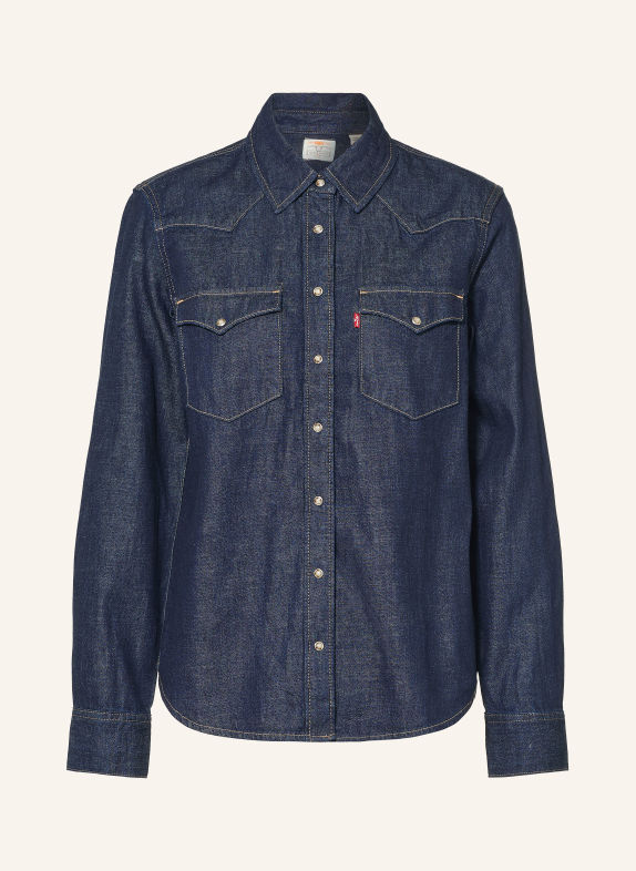 Levi's® Jeansbluse HERITAGE WESTERN DUNKELBLAU
