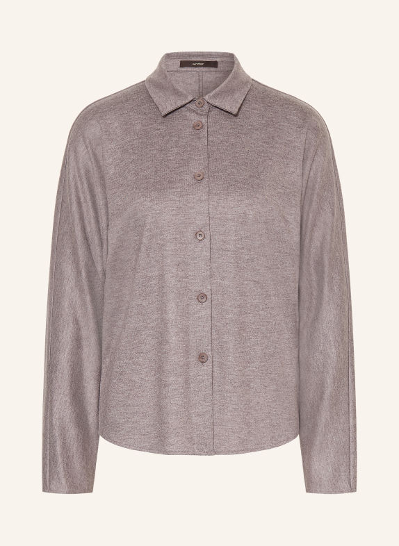 windsor. Overhemdblouse van jersey LICHTPAARS