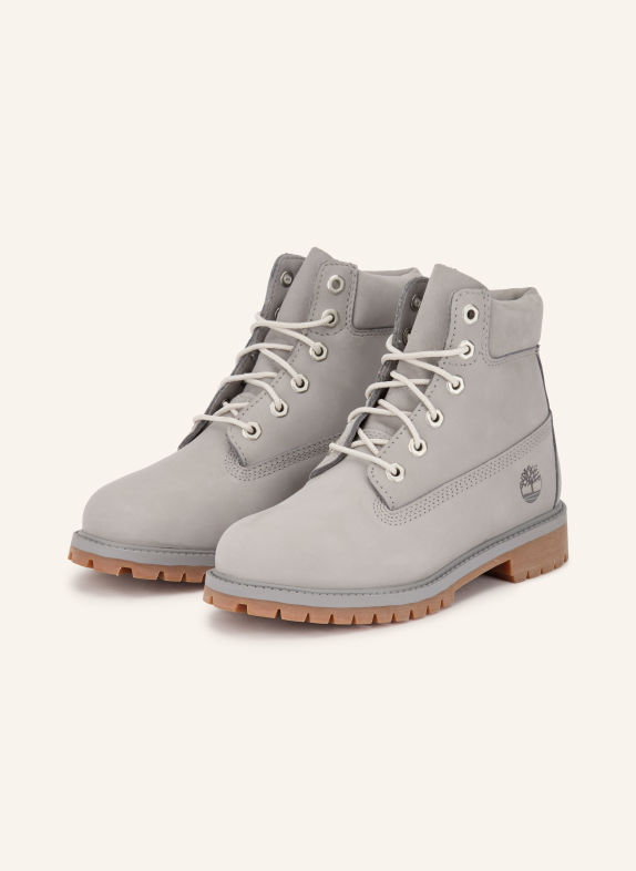 Timberland Schnürboots PREMIUM 6 INCH HELLGRAU