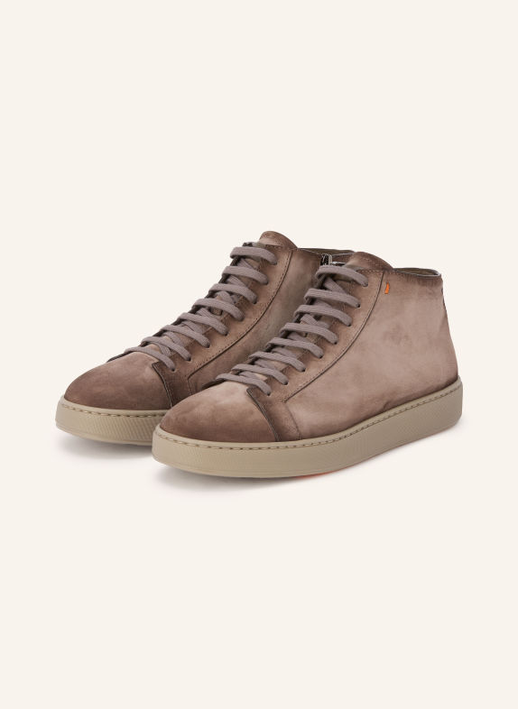 Santoni High-top sneakers DUMP TAUPE / GRIJS
