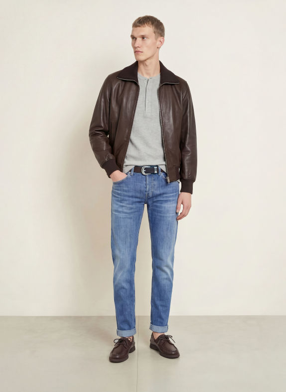 Dondup Jeans GEORGE Skinny Fit 800 BLUE