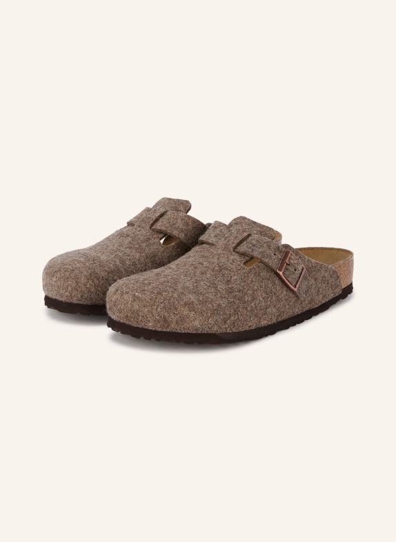 BIRKENSTOCK Pantoletten BOSTON BRAUN