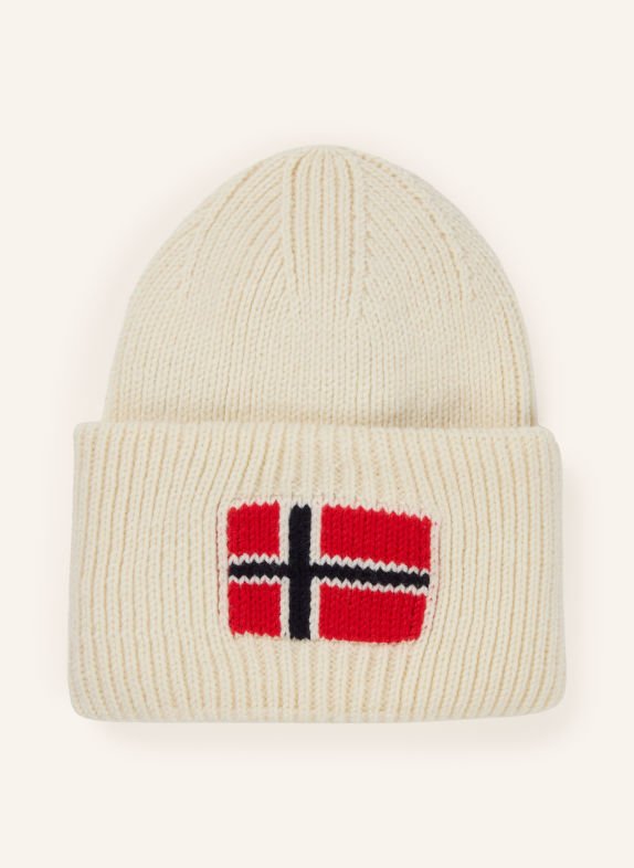 NAPAPIJRI Hat F-EVEI 1 CREAM / RED / DARK BLUE