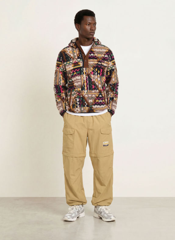 Columbia Fleecehoodie HELVETIA™ II BRUIN / CRÈME / TAUPE