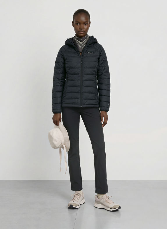 Columbia POWDER LITE II Quilted Jacket BLACK