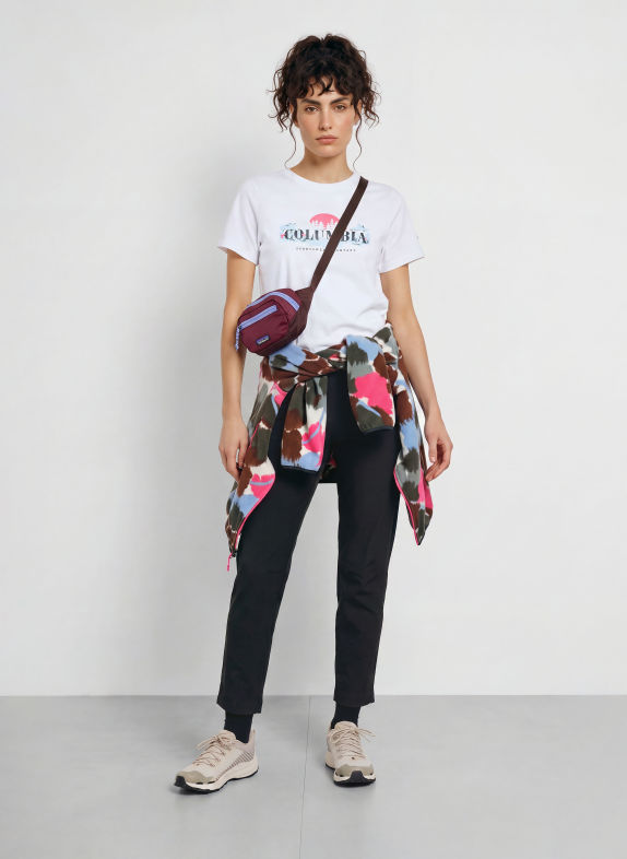 Columbia T-shirt ROLLING BEND™ WIT