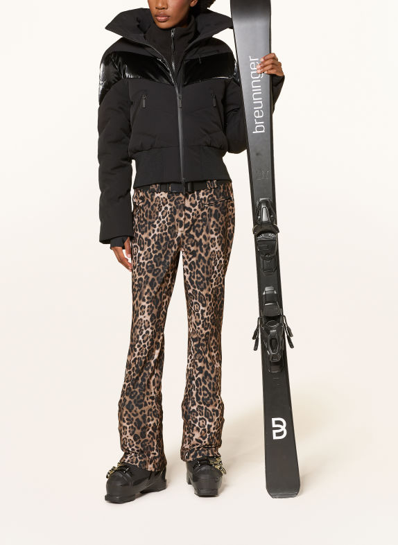 MRS & HUGS Softshell-skibroek BEIGE / ZWART