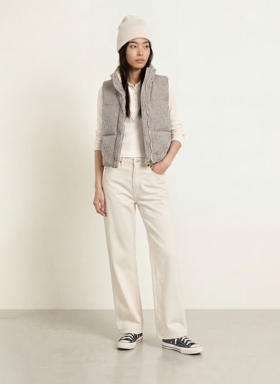Levi's® Daunenweste WEISS / DUNKELBLAU