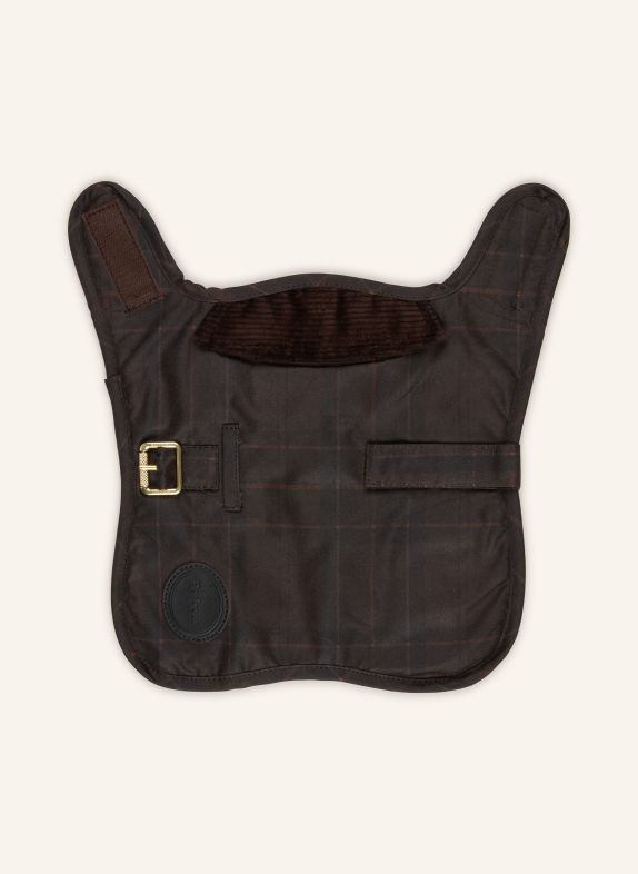 Barbour Hundemantel XS DUNKELBRAUN / CAMEL / DUNKELGRÜN