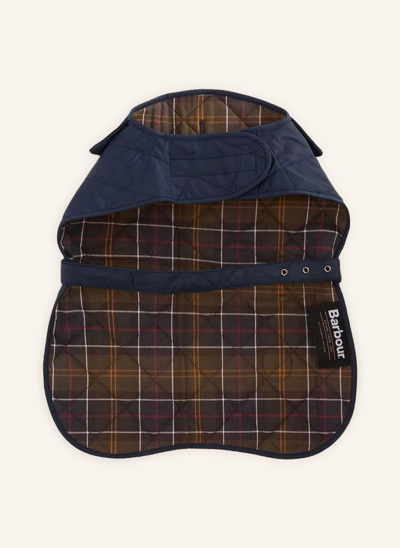 Barbour Płaszcz dla psa MEDIUM GRANATOWY / CZERWONY / KHAKI