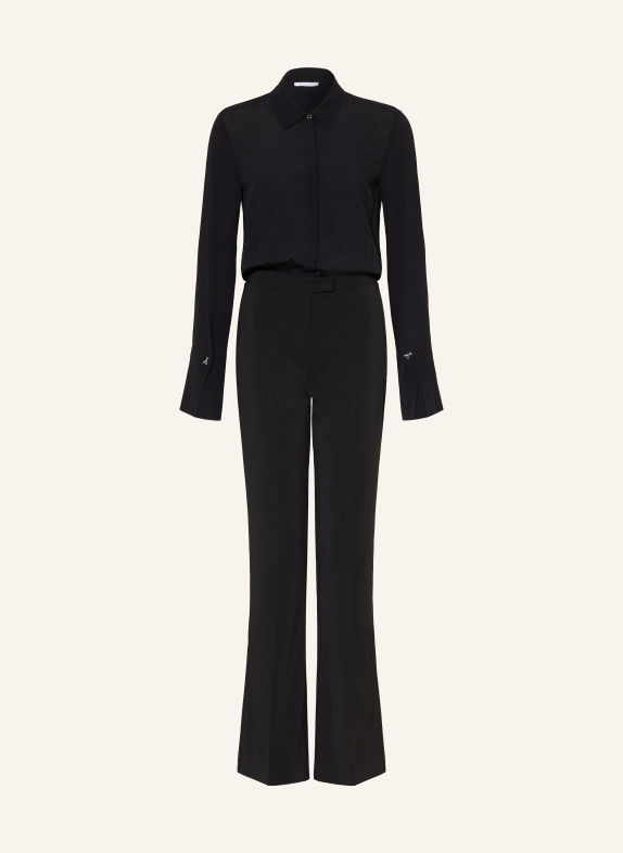 PATRIZIA PEPE Jumpsuit van verschillende materialen ZWART
