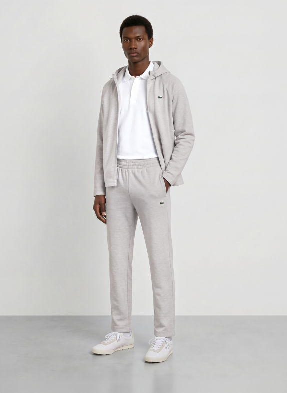 LACOSTE Sweatvest LICHTGRIJS