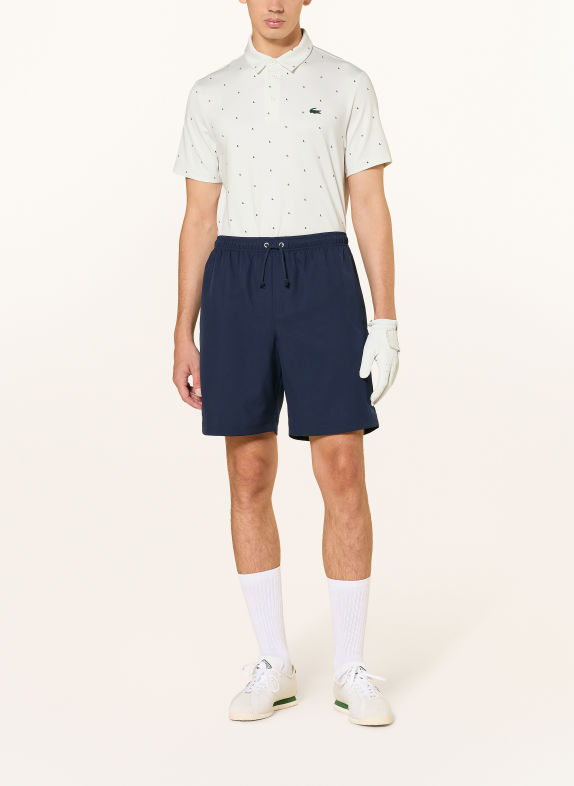 LACOSTE Funktions-Poloshirt Regular Fit WEISS / DUNKELGRÜN