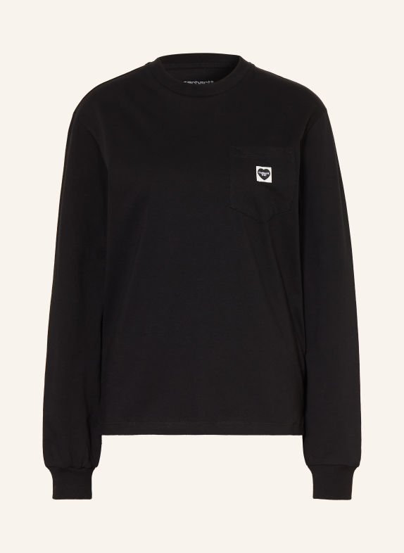carhartt WIP Longsleeve SCHWARZ