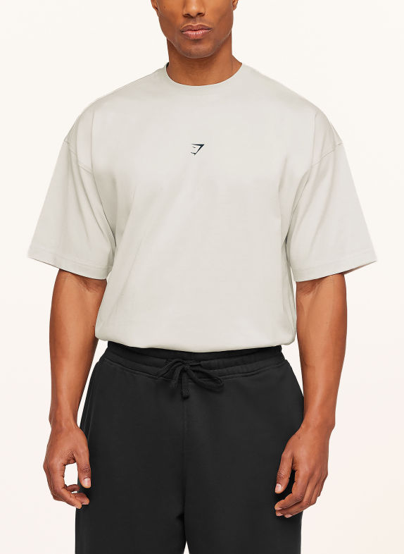 GYMSHARK T-Shirt GFX ATLAS ECRU