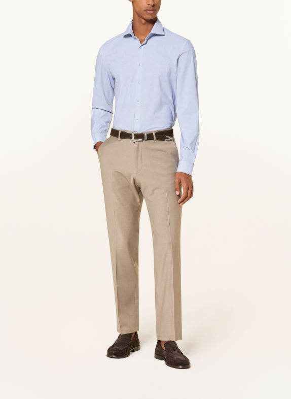 PAUL Hemd Shaped Fit HELLBLAU / BLAU