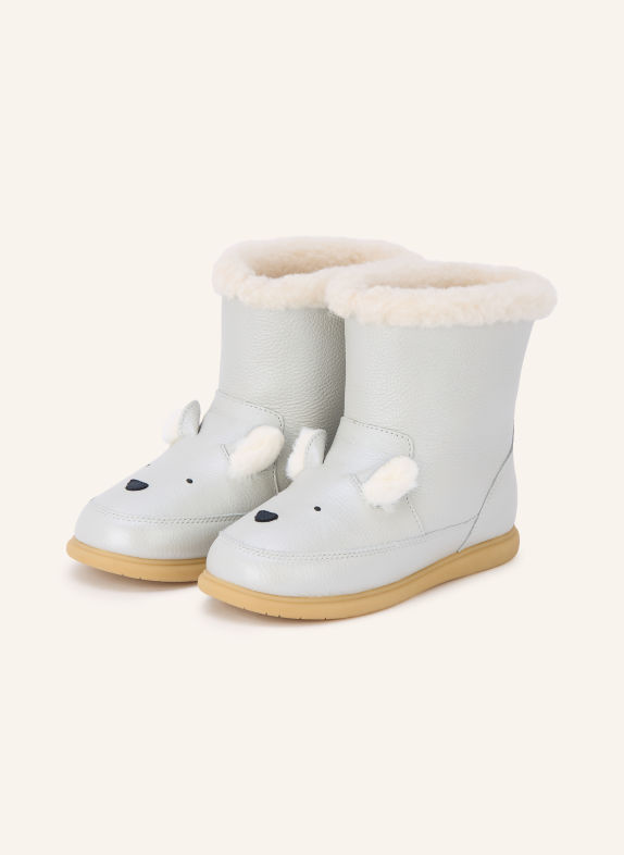 DONSJE Boots
gevoerd ZILVER / WIT / ZWART