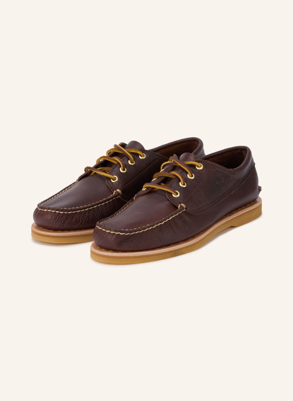 Timberland Bootschoenen CRAFTED BOAT MARRON FONCÉ