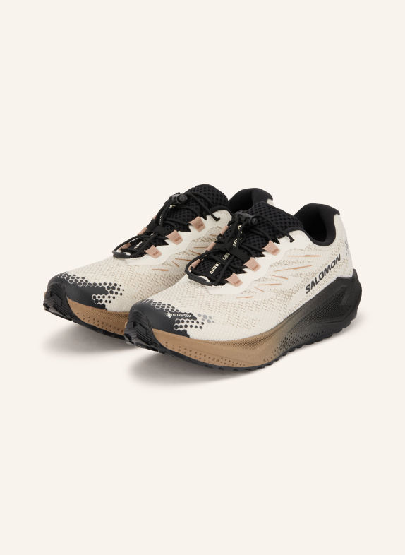 SALOMON Trailrunningsko AERO BLAZE 4 GRVL GTX CREME / LYSEBRUN / SORT