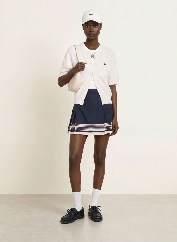 LACOSTE Gilet CRÈME