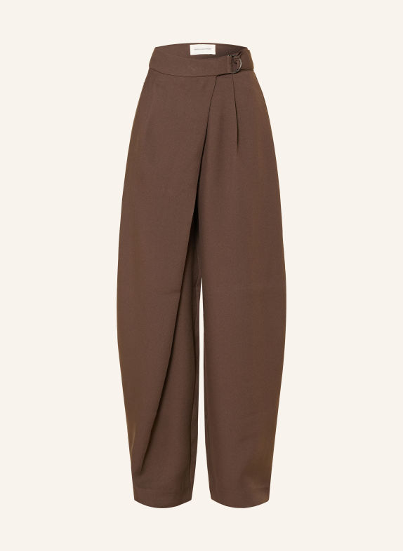 MSCH COPENHAGEN Broek MSCHZEIN MARRON FONCÉ