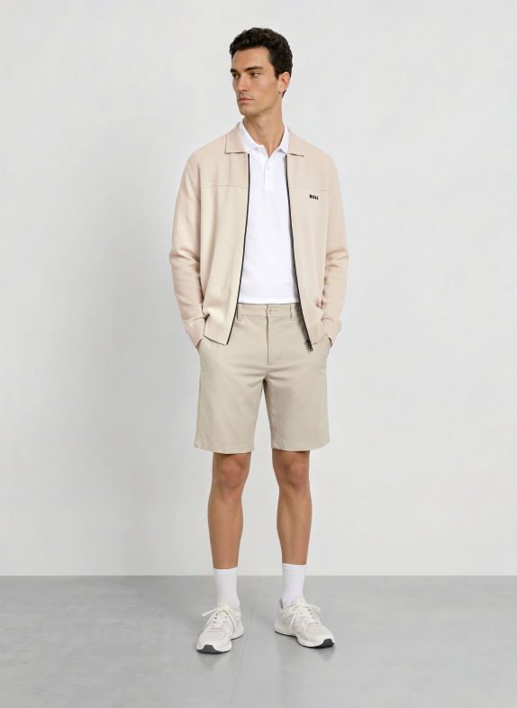 BOSS Vest NETWORK CRÈME