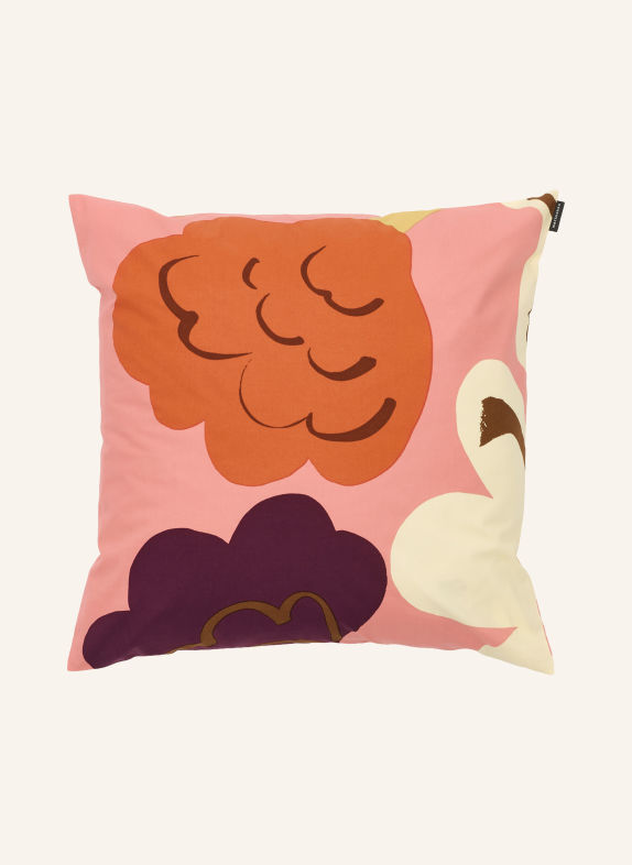 marimekko KUKASTA KUKKAAN Decorative cushion cover PINK / ECRU / DARK PURPLE
