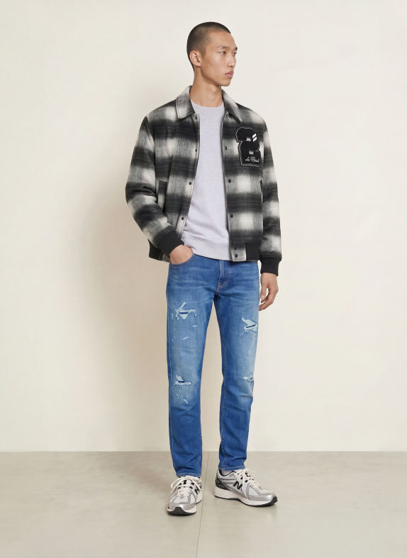 REPLAY Jeans i ekstra slim fit C009 MEDIUM BLUE