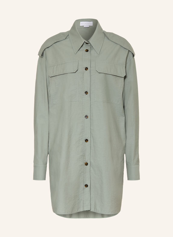 STELLA McCARTNEY Robe chemise MENTHE