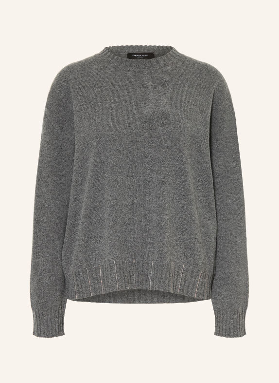 FABIANA FILIPPI Pullover mit Merinowolle GRAU