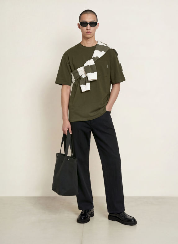 SCOTCH & SODA Tricou VERDE ÎNCHIS