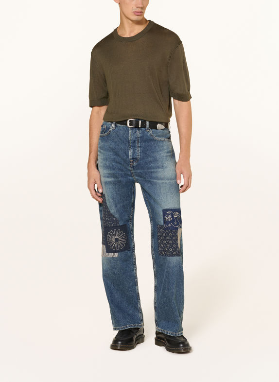 SCOTCH & SODA Tricou din tricot VERDE ÎNCHIS