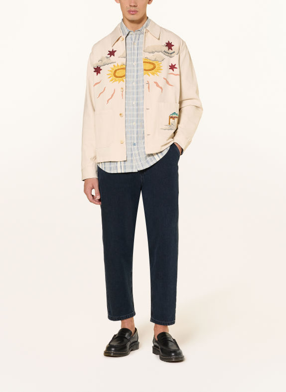 SCOTCH & SODA Cămașă lungă BEJ / ROȘU ÎNCHIS / GALBEN ÎNCHIS