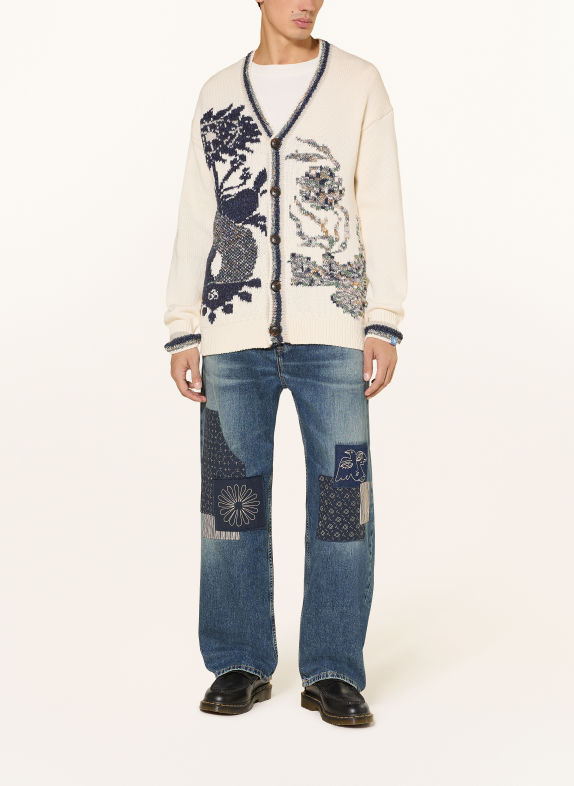 SCOTCH & SODA Gilet ÉCRU / VERT / BLEU FONCÉ