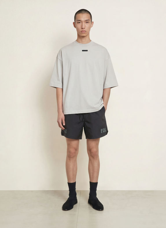 ESSENTIALS - FEAR OF GOD Tricou cu mâneci 3/4 ALB